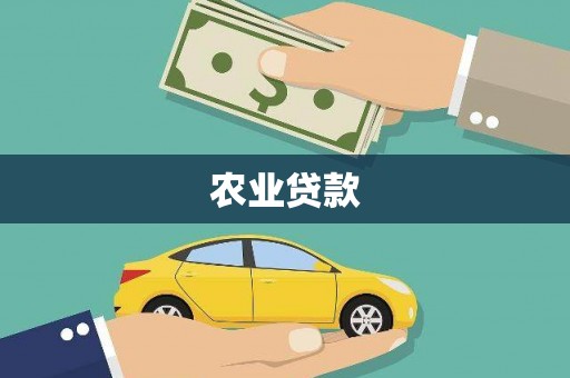 周至农业贷款
