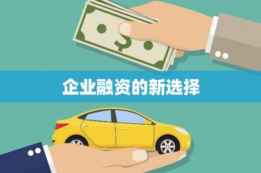 周至企业融资的新选择