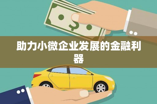 周至助力小微企业发展的金融利器