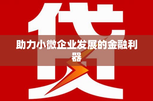 周至助力小微企业发展的金融利器